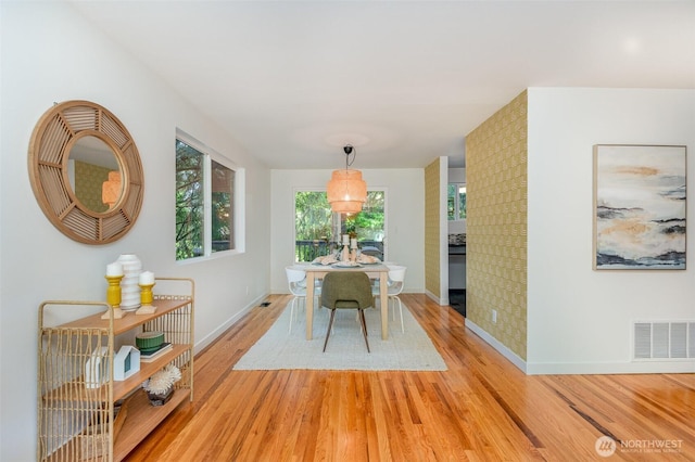 2329 NE 103rd St, Seattle, WA 98125 - dining room featuring light wood finished floors