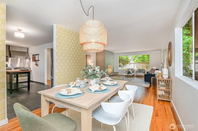 2329 NE 103rd St, Seattle, WA 98125 - dining area with wood finished floors