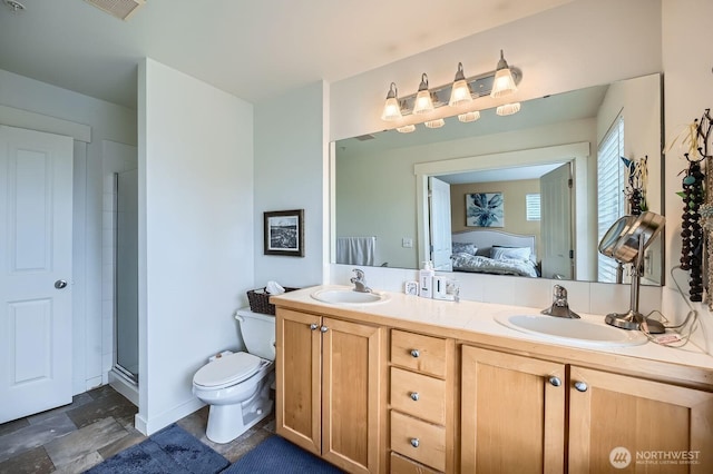 23120 SE Black Nugget Rd Unit D1, Issaquah, WA 98029 - ensuite bathroom with double vanity and a shower