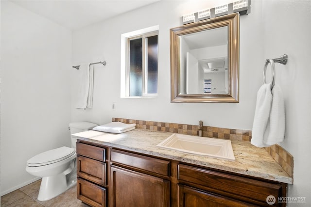 6084 Summit View Pl, Ferndale, WA 98248 - bathroom featuring vanity and tile patterned flooring