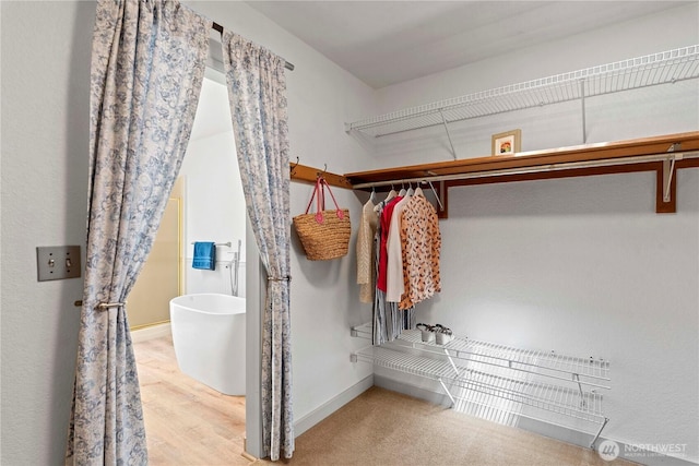 71 Blue Grade Rd, East Wenatchee, WA 98802 - walk in closet featuring wood finished floors