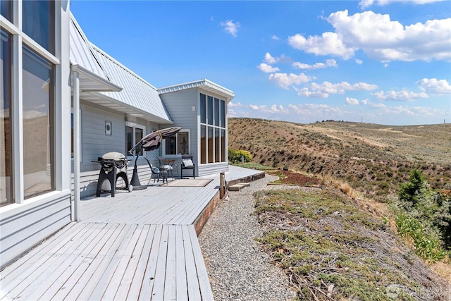 71 Blue Grade Rd, East Wenatchee, WA 98802 - view of wooden terrace