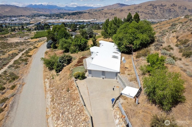 71 Blue Grade Rd, East Wenatchee, WA 98802 - view from above of property with a mountain backdrop