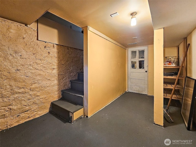1222 N 4th St, Tacoma, WA 98403 - finished below grade area with stairway