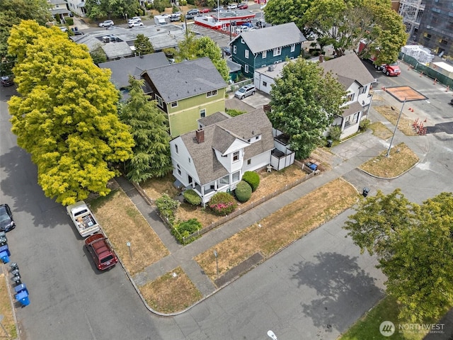 1222 N 4th St, Tacoma, WA 98403 - aerial view of residential area