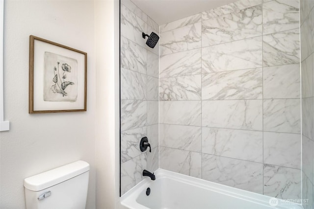 1626 E 59th St, Tacoma, WA 98404 - bathroom featuring toilet and tub / shower combination