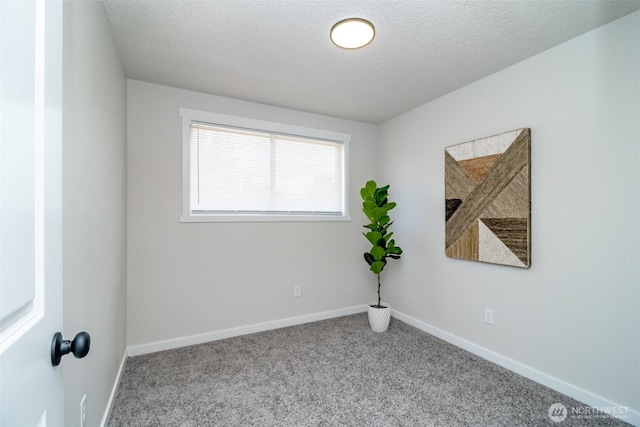 1626 E 59th St, Tacoma, WA 98404 - carpeted empty room with baseboards and a textured ceiling