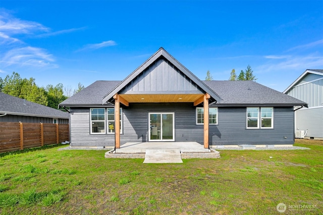 710 E 4th St, Nooksack, WA 98276 - rear view of house with a patio area