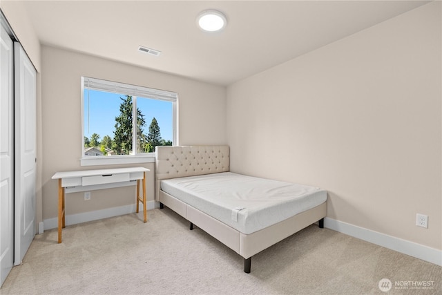 2204 176th Pl SW Unit 3, Lynnwood, WA 98037 - carpeted bedroom featuring baseboards and a closet