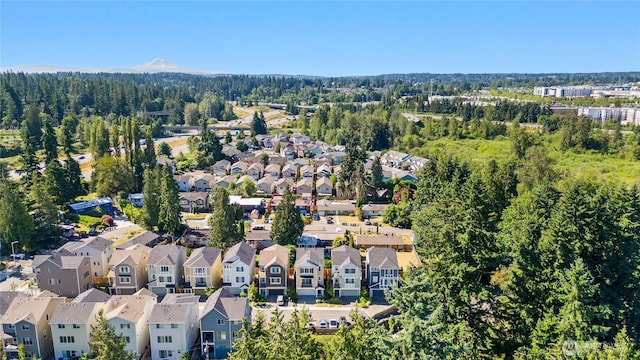 2204 176th Pl SW Unit 3, Lynnwood, WA 98037 - aerial perspective of suburban area with a heavily wooded area
