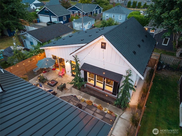 3705 N 18th St, Tacoma, WA 98406 - view from above of property