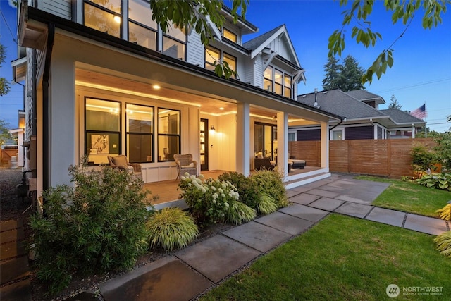 3705 N 18th St, Tacoma, WA 98406 - view of front of property with covered porch