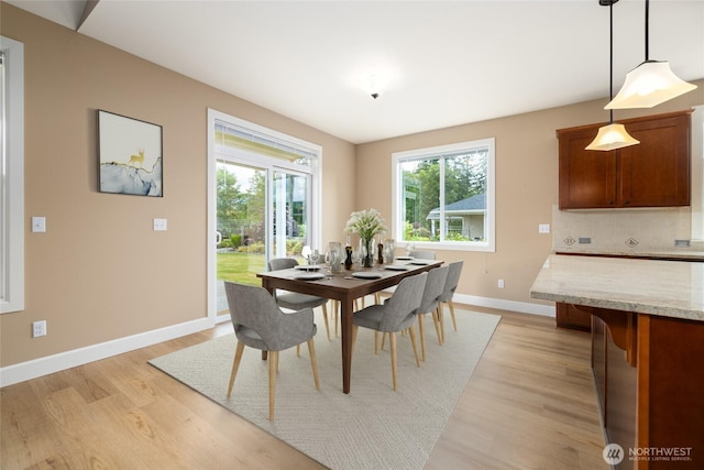 24210 Nookachamp Hills Dr, Mount Vernon, WA 98274 - dining room featuring light wood-style flooring and plenty of natural light