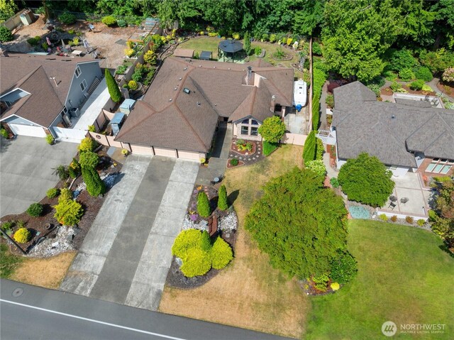 6425 Miner Dr SW, Tumwater, WA 98512 - drone / aerial view