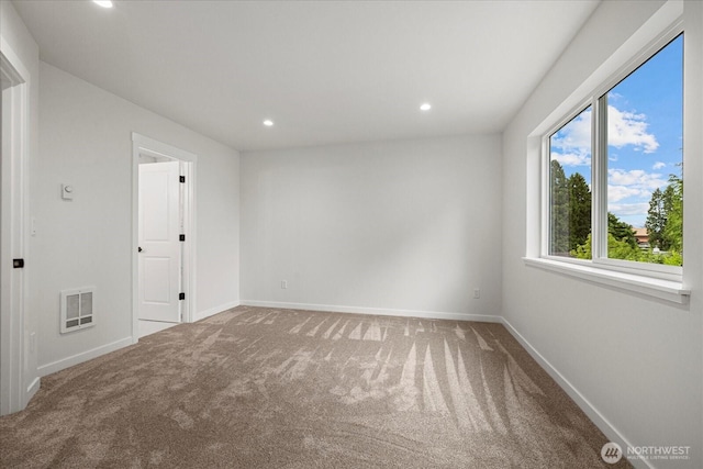 4955 Henley St, Blaine, WA 98230 - spare room with carpet flooring and recessed lighting