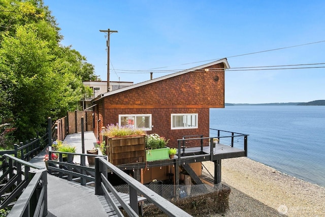 6522 Whitman St NE, Tacoma, WA 98422 - dock featuring a water view