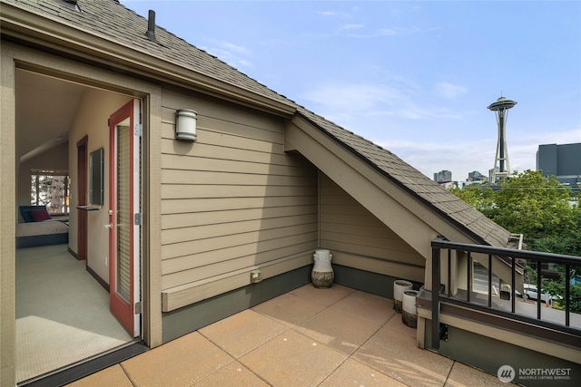 718 Nob Hill Ave N Unit A, Seattle, WA 98109 - view of property exterior with a balcony