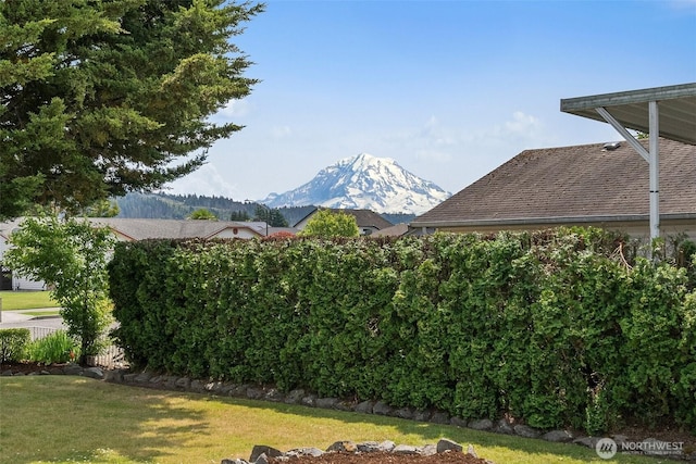 15120 61st St E, Sumner, WA 98390 - view of green lawn with a mountain view