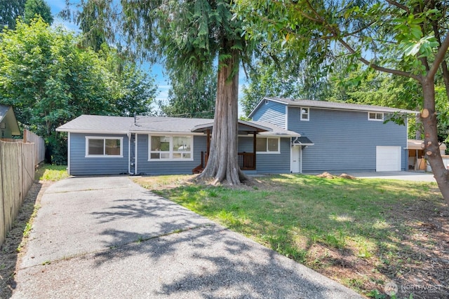 17612 Chappel Rd, Arlington, WA 98223 - view of front of house with a garage and driveway