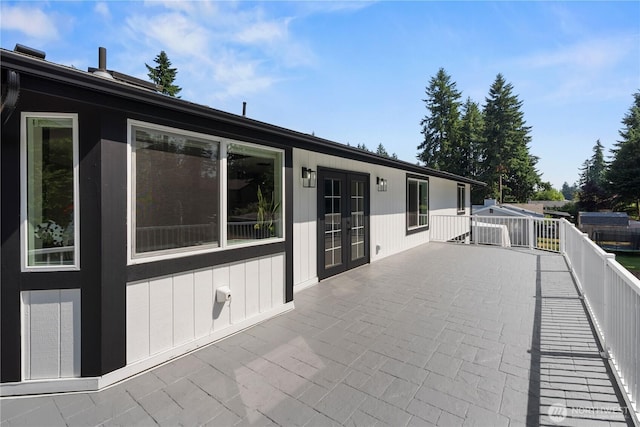 8209 188th Ave E, Bonney Lake, WA 98391 - view of patio featuring french doors