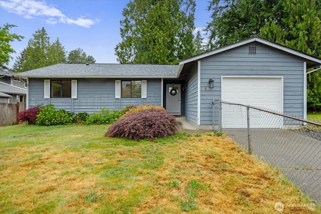 506 102nd Dr SE, Lake Stevens, WA 98258 - single story home with an attached garage and driveway