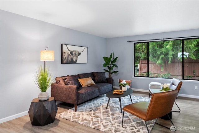 506 102nd Dr SE, Lake Stevens, WA 98258 - living room with wood finished floors
