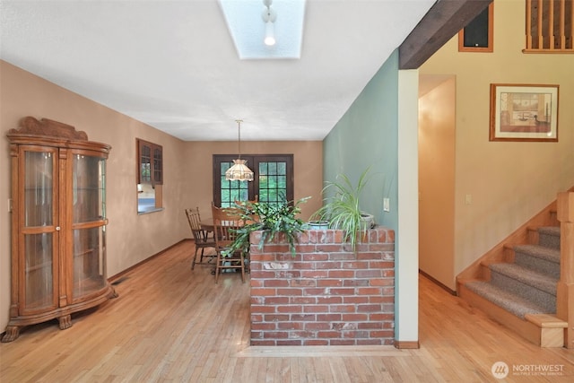 1931B State Route 505, Toledo, WA 98591 - dining room featuring wood finished floors and stairway