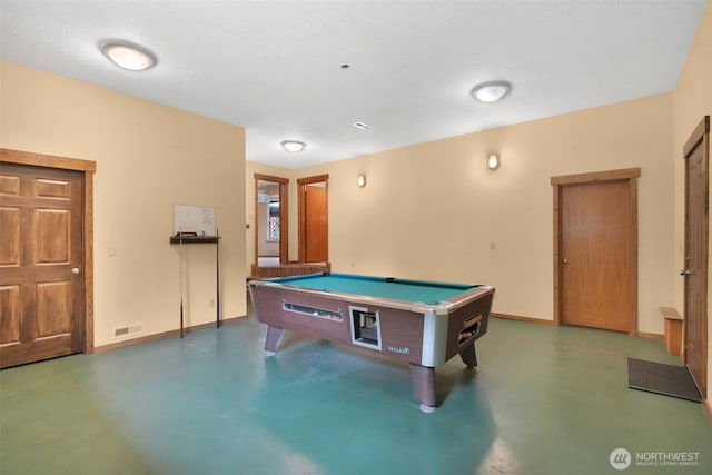 1931B State Route 505, Toledo, WA 98591 - playroom with concrete floors and billiards
