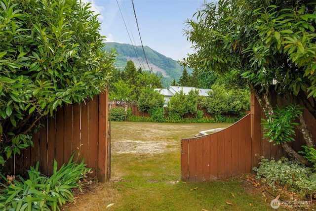 650 Elwell Ave, Darrington, WA 98241 - view of yard with a mountain view