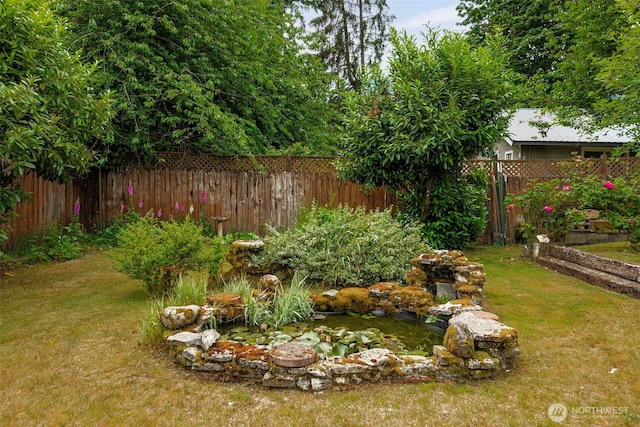 650 Elwell Ave, Darrington, WA 98241 - view of yard with a garden pond