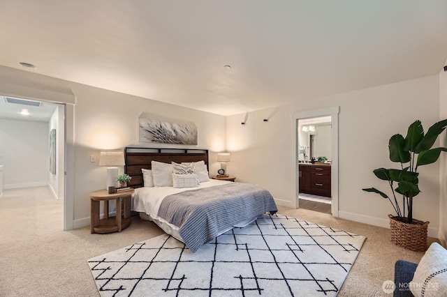 9064 177th Pl NE, Redmond, WA 98052 - bedroom featuring light colored carpet and ensuite bathroom