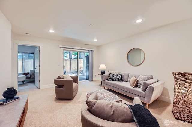9064 177th Pl NE, Redmond, WA 98052 - living area with light colored carpet and recessed lighting