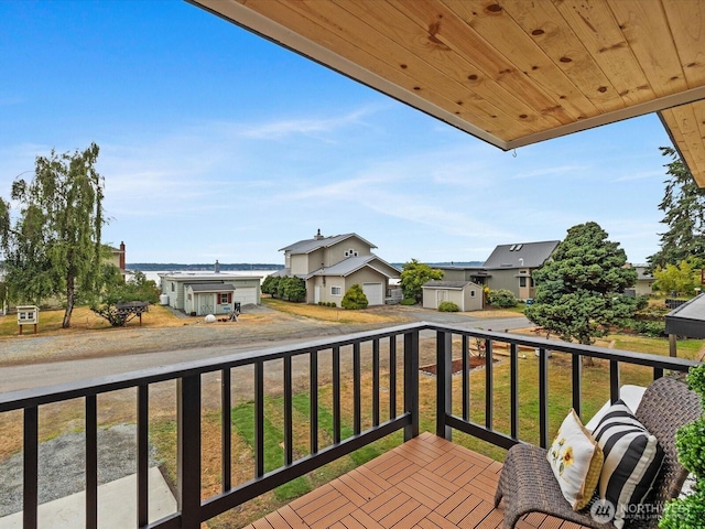 3704 Bells Ln, Langley, WA 98260 - balcony with a residential view