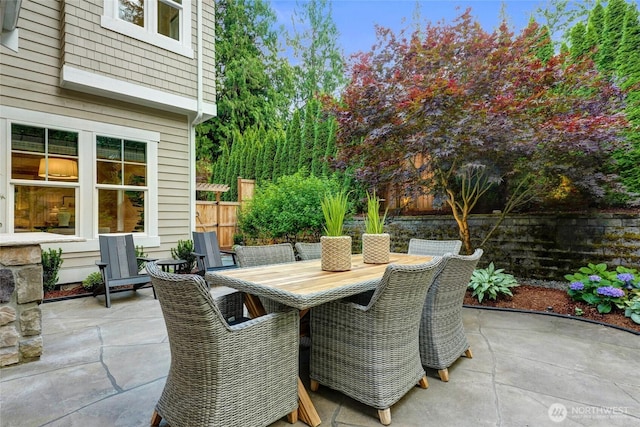 1709 223rd Ave SE, Sammamish, WA 98075 - view of patio / terrace featuring outdoor dining space