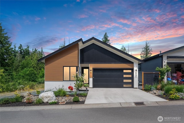 9051 Sea Mist Ln, Blaine, WA 98230 - view of front of house with an attached garage and driveway