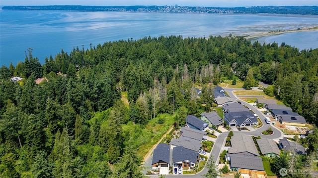 9051 Sea Mist Ln, Blaine, WA 98230 - aerial view of property's location with nearby suburban area and a nearby body of water