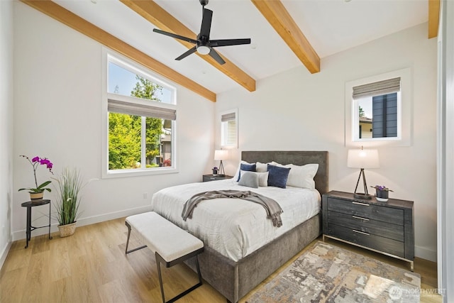 9051 Sea Mist Ln, Blaine, WA 98230 - bedroom featuring light wood-style floors and ceiling fan