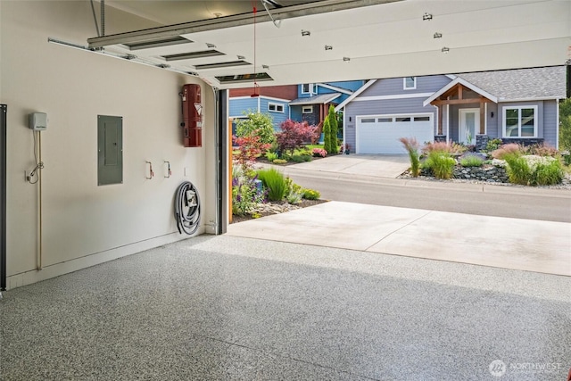 9051 Sea Mist Ln, Blaine, WA 98230 - garage with electric panel and baseboards
