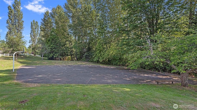 12607 SE 255th Pl, Kent, WA 98030 - view of basketball court with a lawn and community basketball court