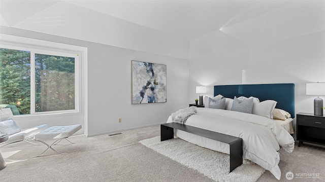 12607 SE 255th Pl, Kent, WA 98030 - carpeted bedroom with multiple windows and vaulted ceiling
