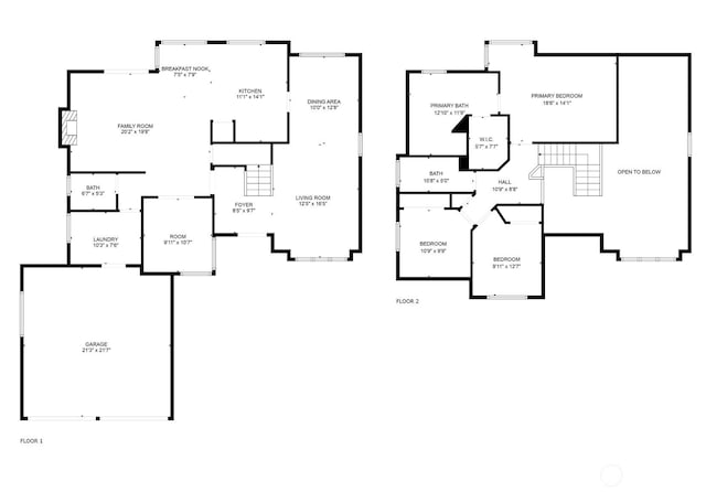 12607 SE 255th Pl, Kent, WA 98030 - view of room layout