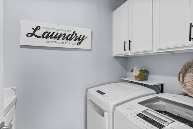 409 Davidson Blvd SW, Mattawa, WA 99349 - laundry room featuring cabinet space and washer and dryer