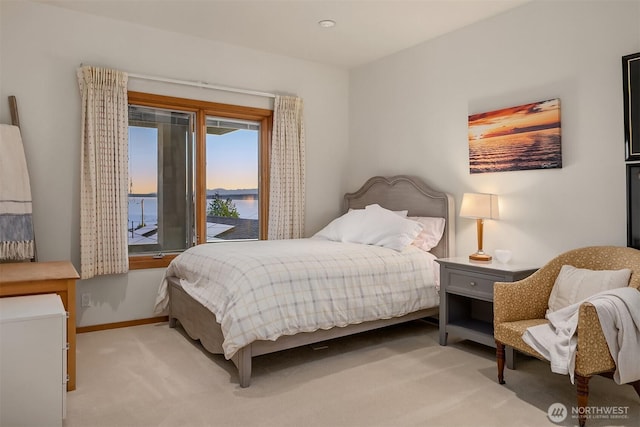 2337 NW 194th Pl, Shoreline, WA 98177 - bedroom with carpet and baseboards