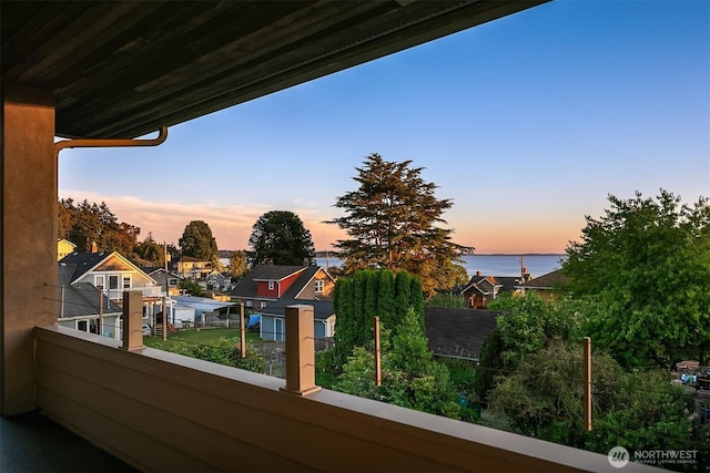 2337 NW 194th Pl, Shoreline, WA 98177 - balcony featuring a water view
