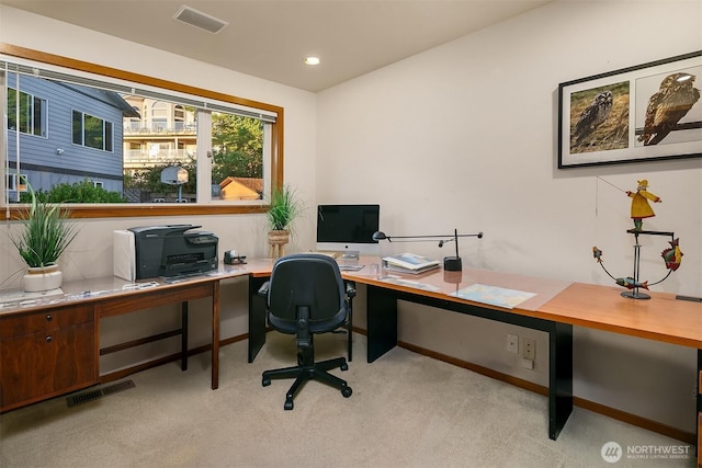 2337 NW 194th Pl, Shoreline, WA 98177 - office space with light carpet and recessed lighting