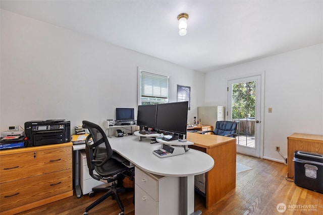 444 Washington St, Walla Walla, WA 99362 - office space with light wood-style flooring