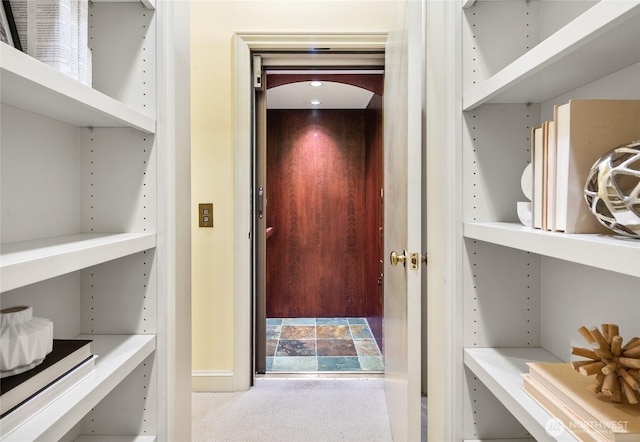 1510 38th Ave E, Seattle, WA 98112 - hallway with carpet floors