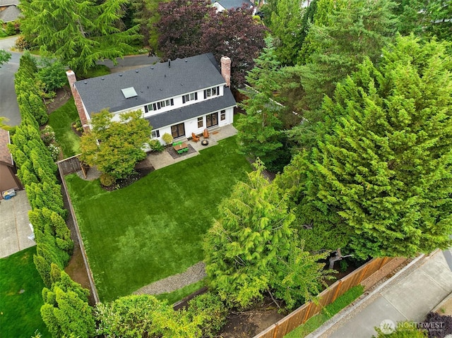 2534 Medina Cir, Medina, WA 98039 - aerial view of property and surrounding area