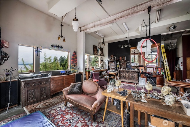 4722 53rd Ave SW, Seattle, WA 98116 - office space featuring beam ceiling