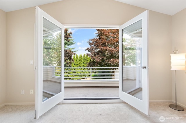11211 NE 106th Pl, Kirkland, WA 98033 - doorway featuring carpet and baseboards